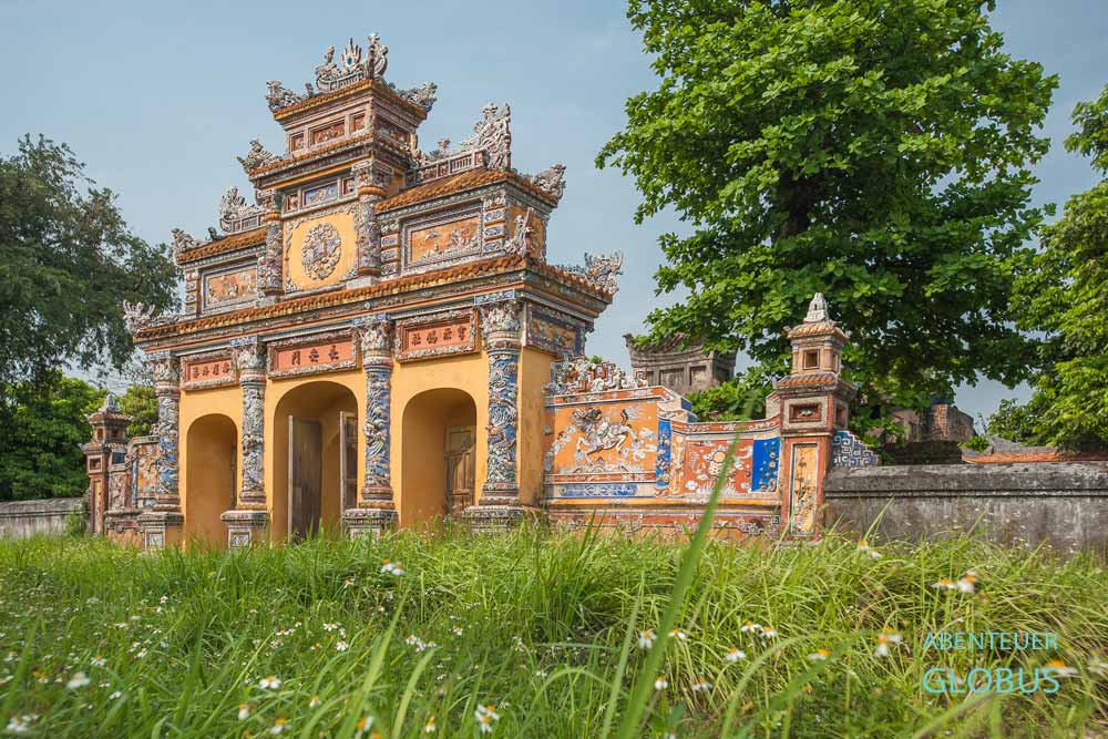 Zitadelle von Hue: Eingangstor von der Cung Truong Sanh Residenz