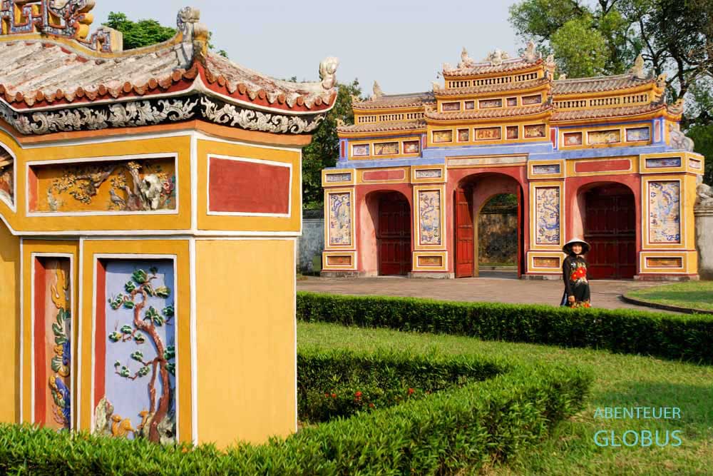 Kaiserliche Zitadelle: Tor der Dien Tho Residenz