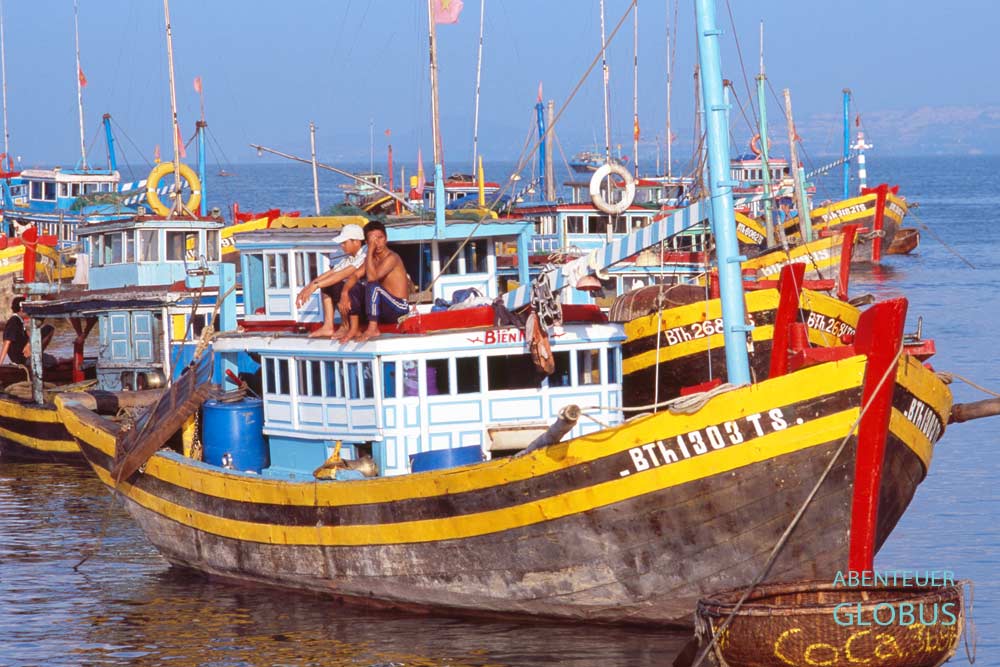 Fangflotte im Fischerhafen