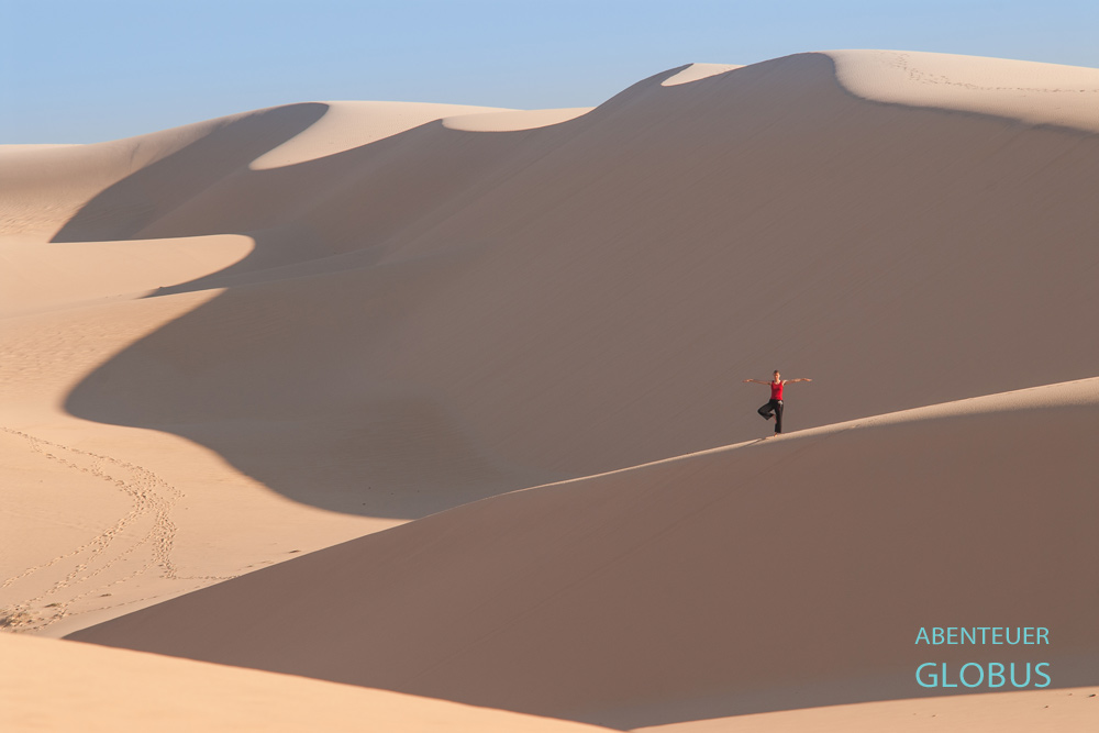 Sehenswürdigkeit bei Mui Ne: Weiße Sanddünen