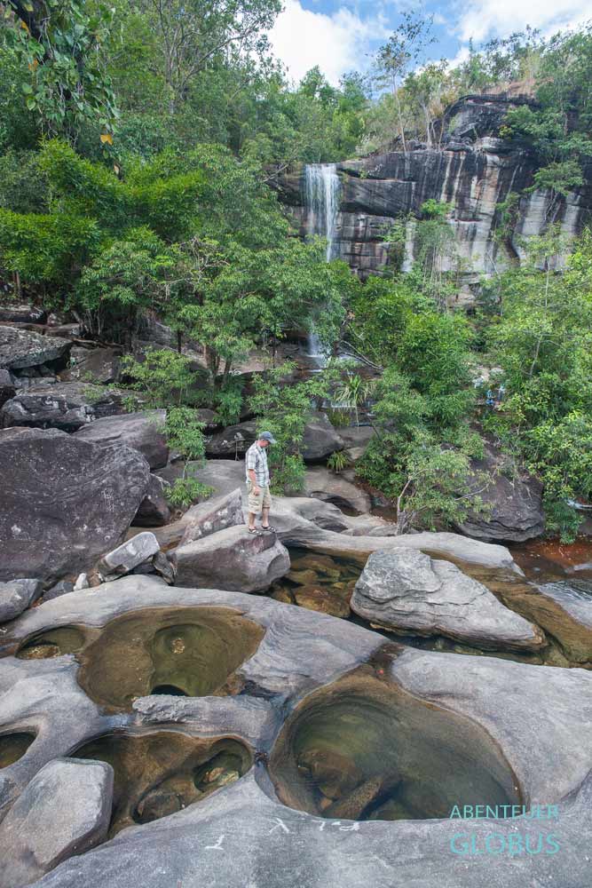 Soi Sawan Wasserfall im Pha Taem Nationalpark