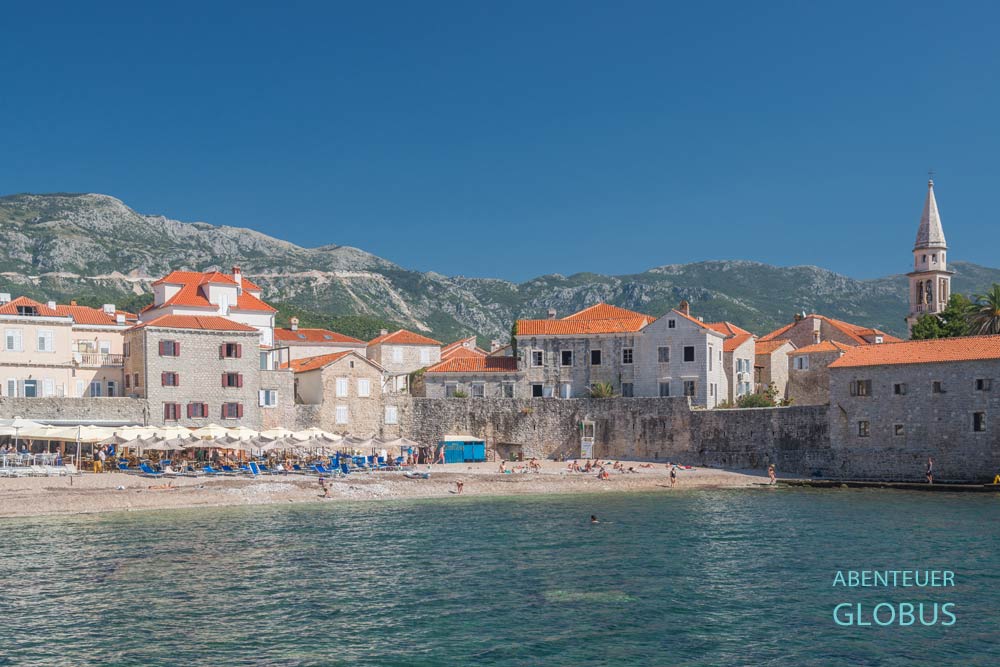 Strände in Budva: Ricardova Glava Beach