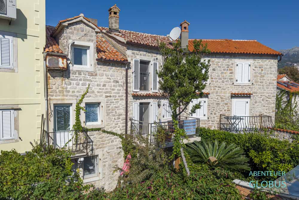 Altstadt von Budva, Blick von der Stadtmauer