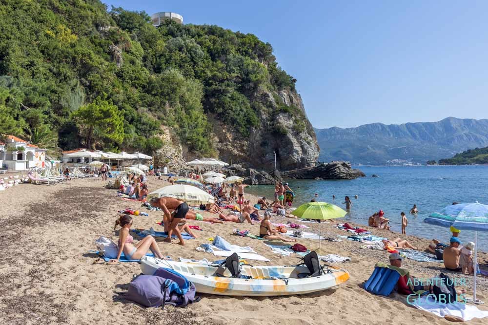 Badeort Budva: Strand Mogren 1 