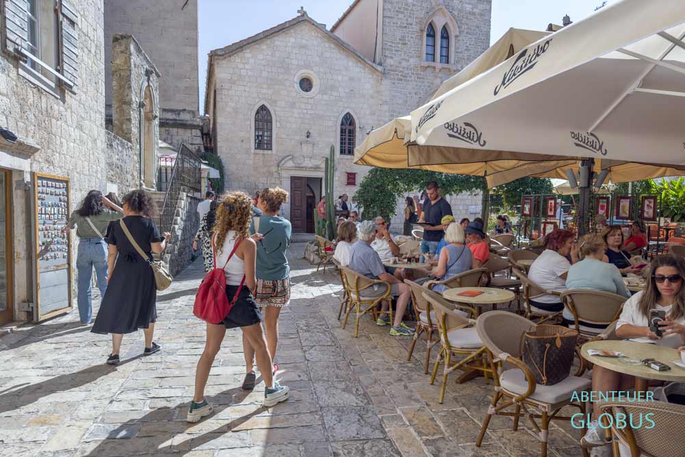 Restaurant an der Kirche Sveti Ivan in der Altstadt 