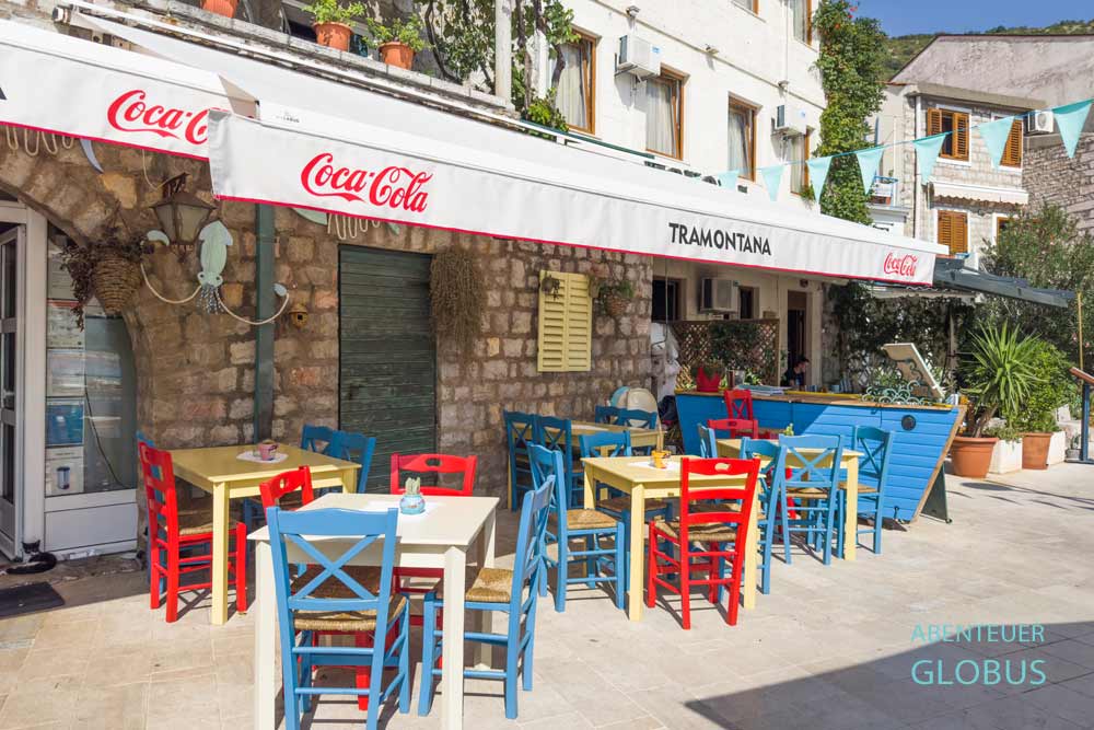 Restaurant-Tipp in Petrovac: Konoba Tramontana