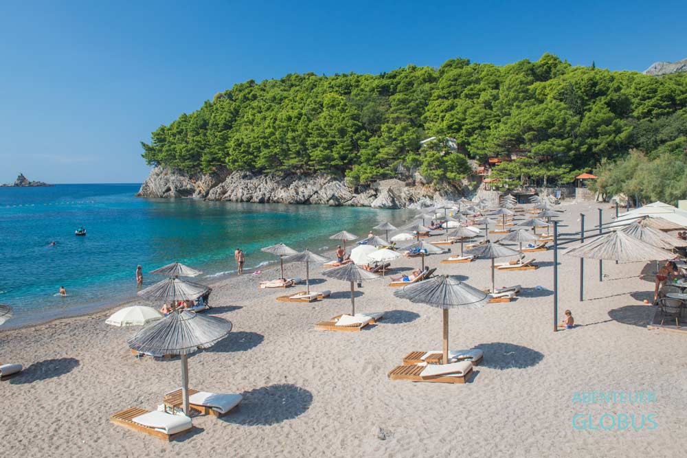 Strand Lucice bei Petrovac