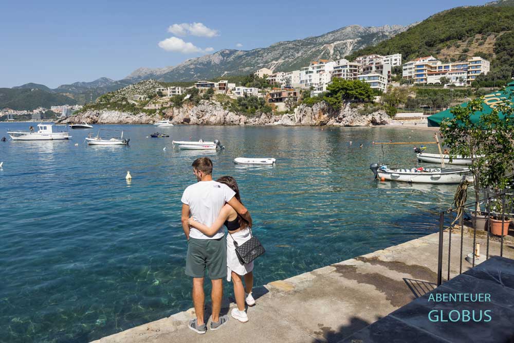 Badeort Przno: Urlaub an der Riviera von Budva