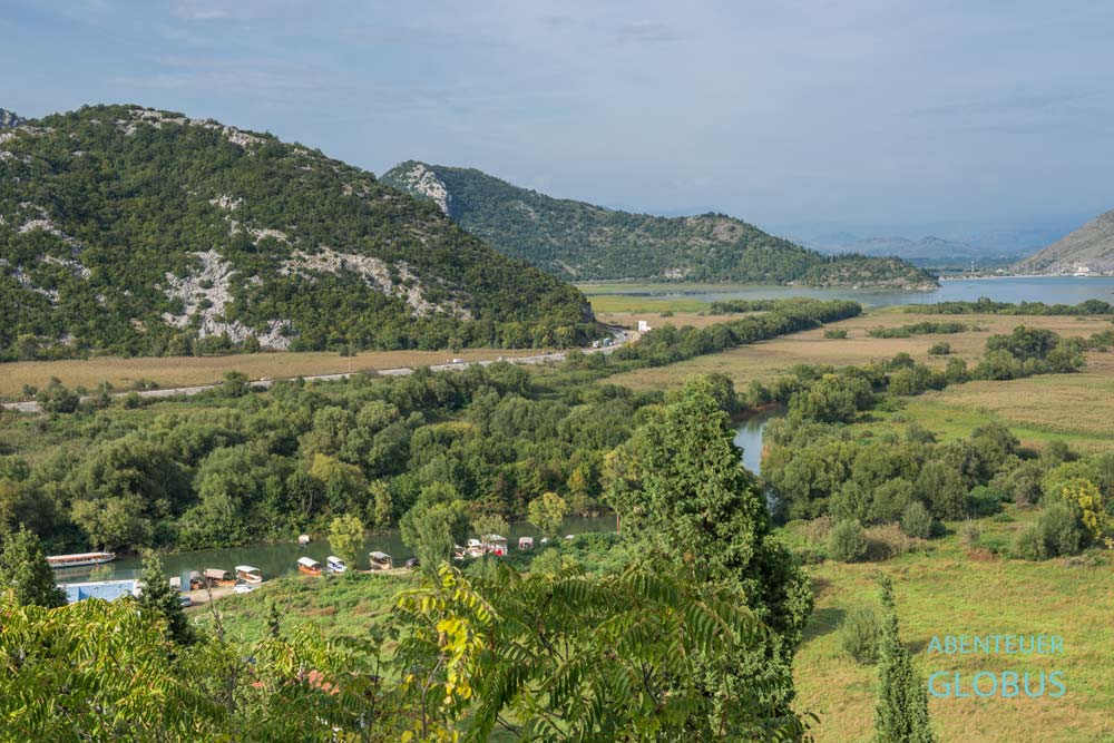 Fluss Crmnica und Skutarisee