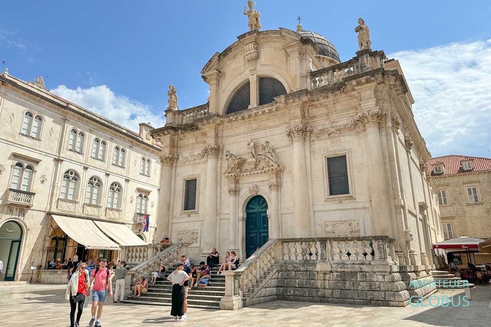 Dubrovnik: Kirche des Heiligen Blasius (Crka Sv. Vlaho) in der Altstadt