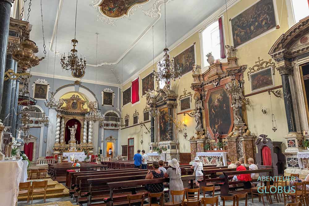 Dubrovnik: Erlöserkirche vom Franziskanerkloster