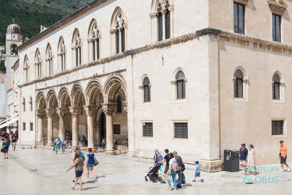 Rektorenpalast in der Altstadt von Dubrovnik