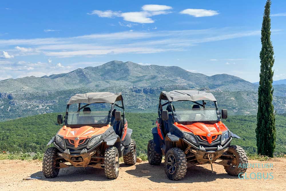 Vom Berg Srd in Dubrovnik: ATV Quad Tour