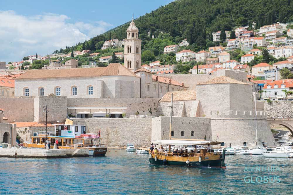 Dubrovniks Altstadt: Stadtmauer und Dominikanerkloster