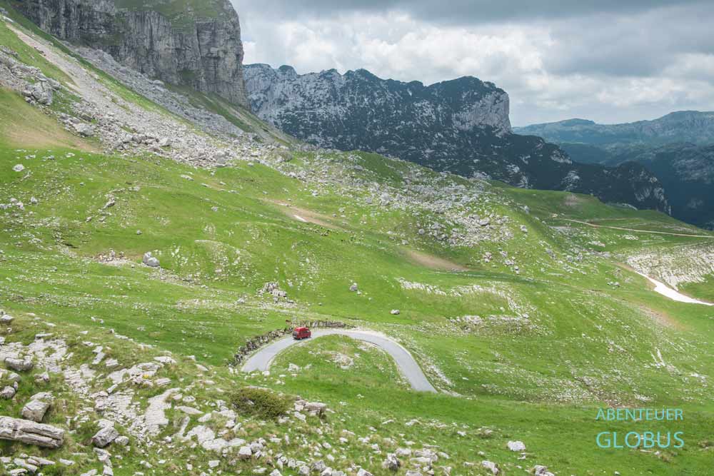 Mit dem Wohnmobil auf dem Durmitorring und durch den Norden von Montenegro 