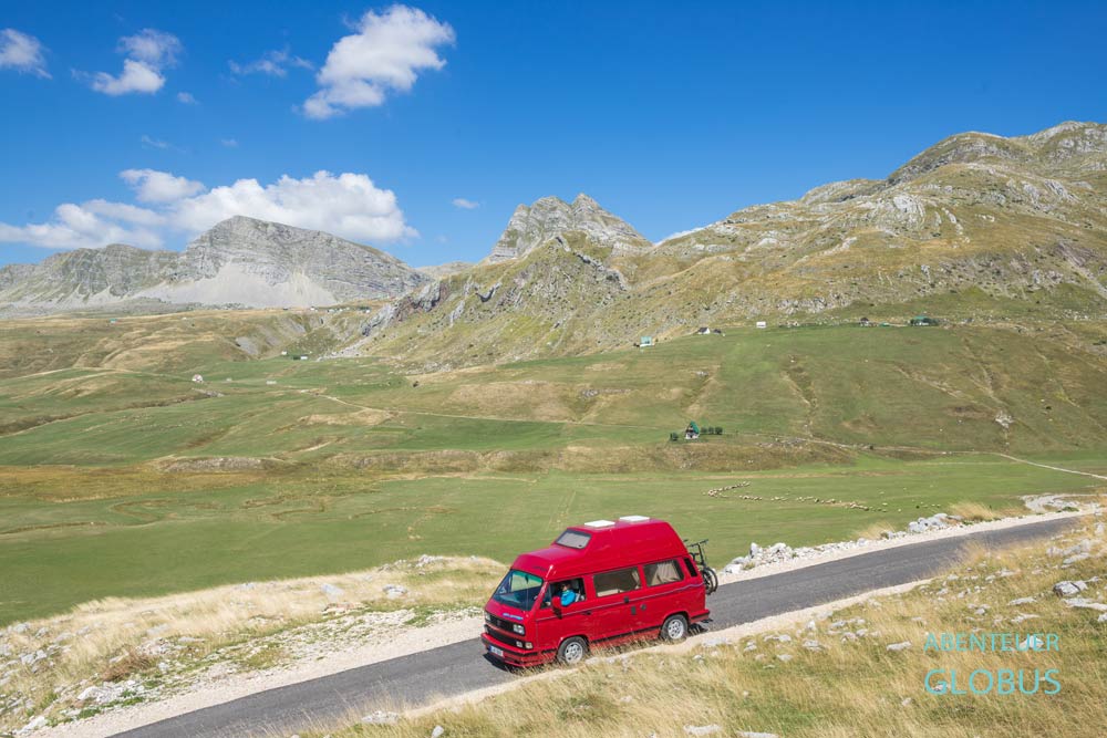 Mit dem Wohnmobil durch den Norden und Süden von Montenegro