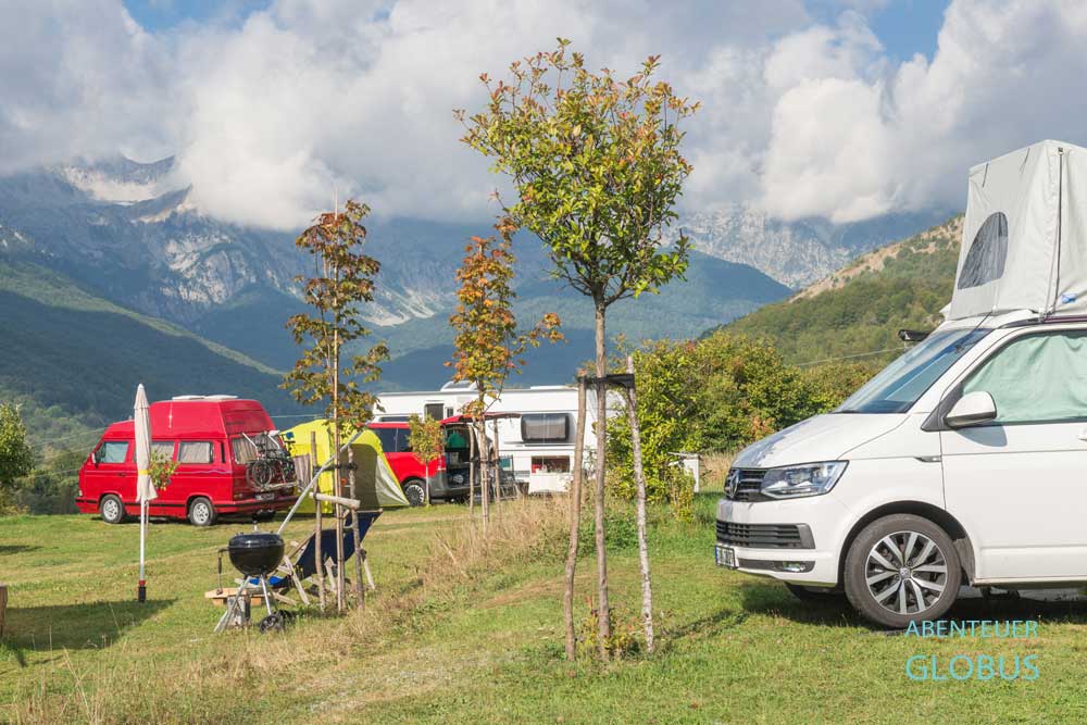 Campingplatz Camp’n Soul im Lipovo-Tal in der Nähe von Kolasin
