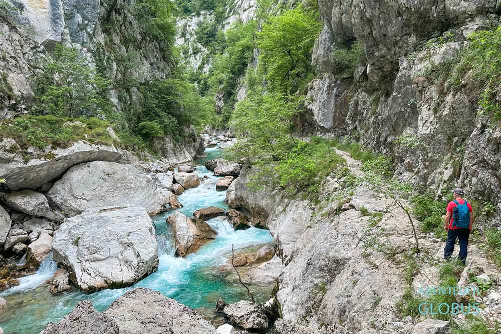 Wanderung im Mrtvica Canyon