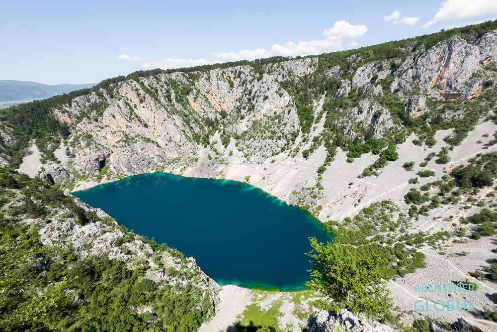 Blauer See (Modro Jezero) in Imotski