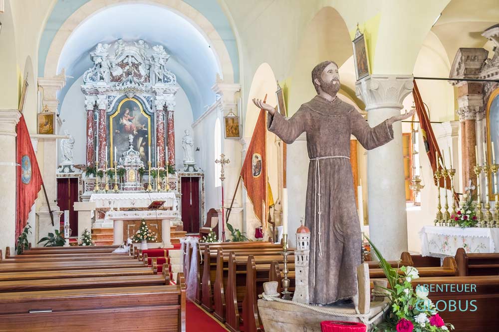 Kirche des Hl. Franz von Assisi (St. Francis oder Sv. Franjo) in Betina