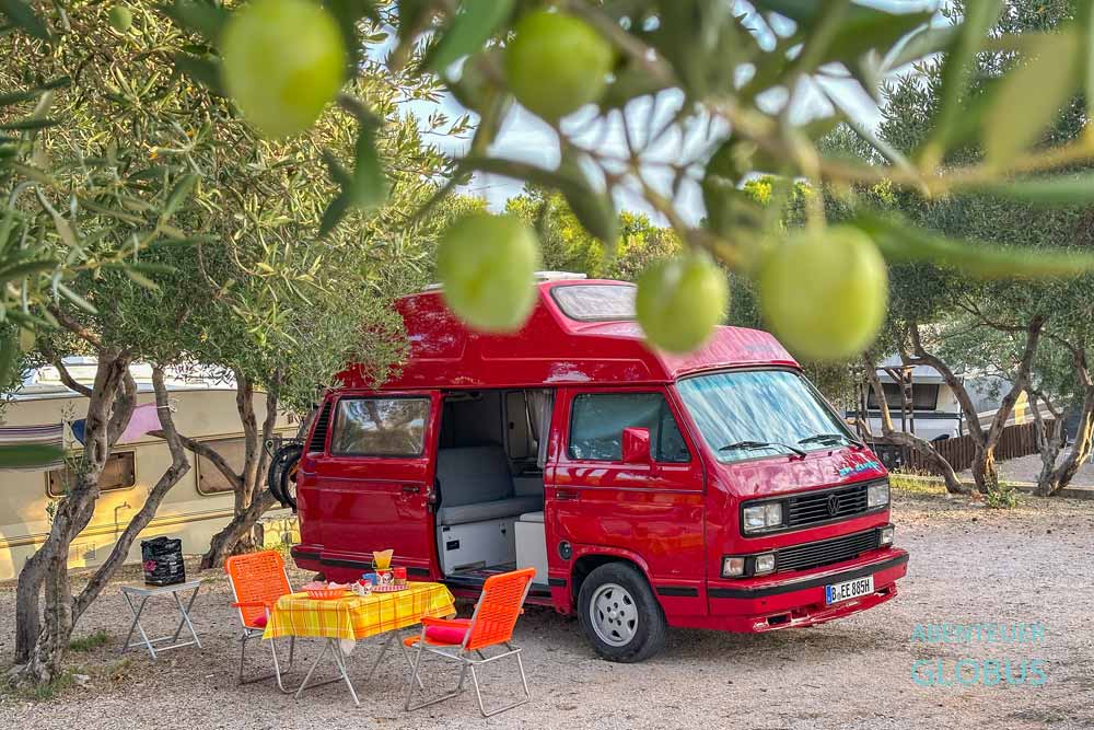 Insel Murter: Autokamp More in Jezera