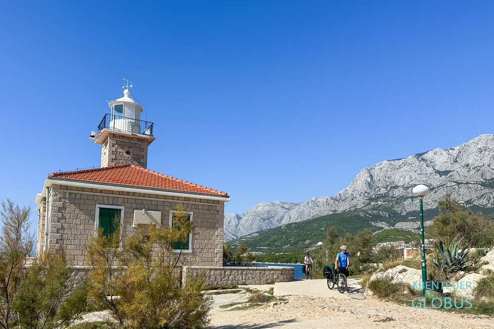 Halbinsel Sveti Petar in Makarska: Leuchtturm Svjetionik Sv. Petar