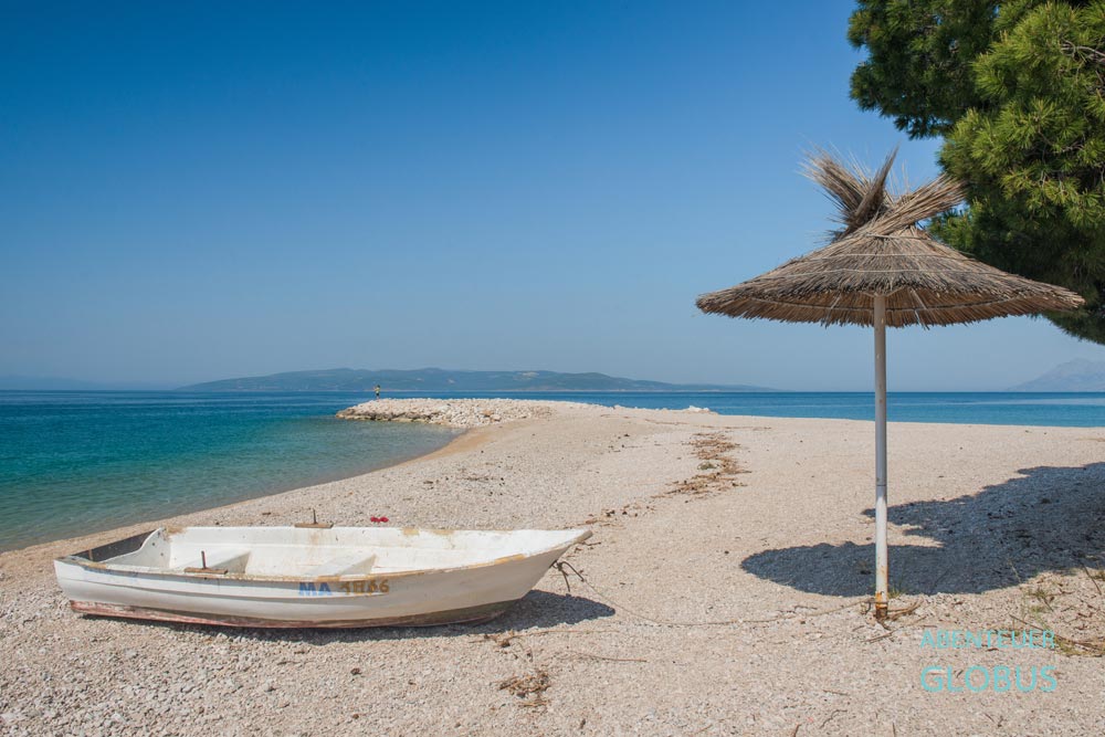 Strand Plaza Bilosevac in Makarska