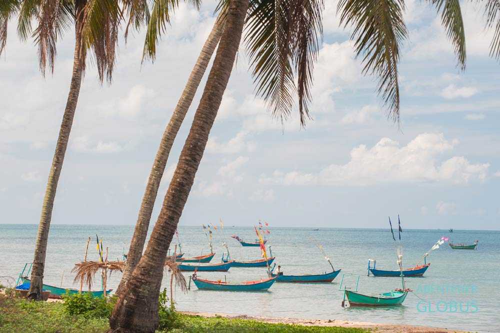 Insel Phu Quoc: Fischerdorf Ham Ninh an der Ostküste