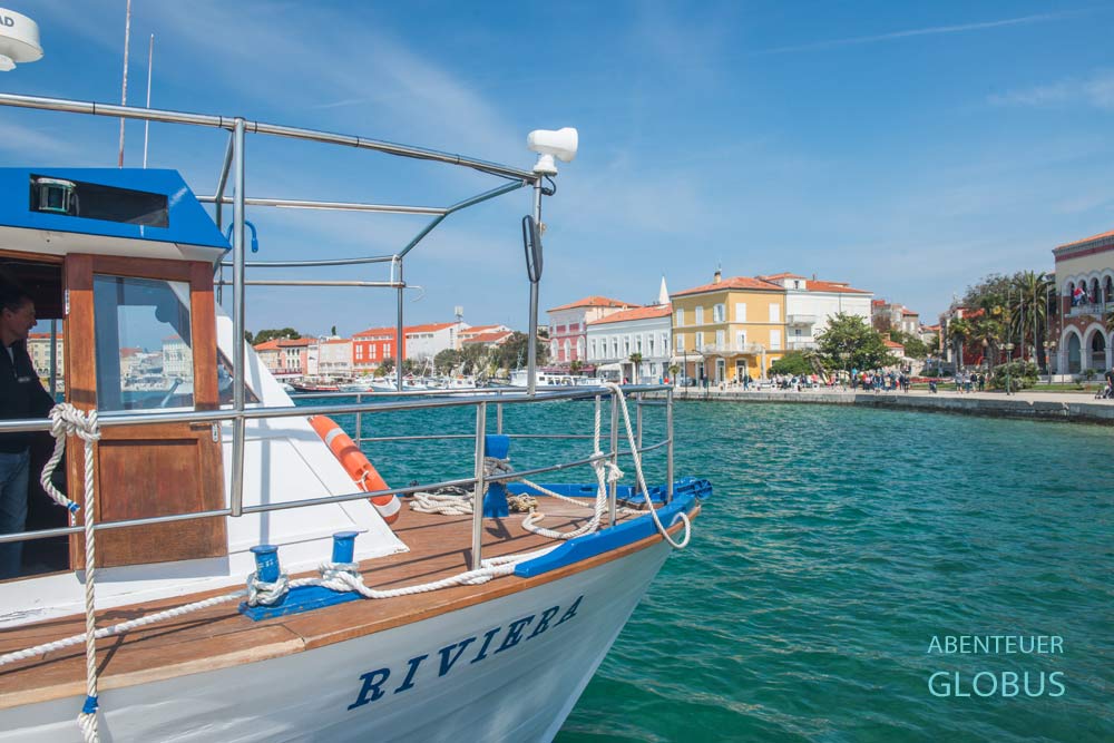 Halbinsel Istrien: Altstadt Porec an der Riviera von Porec