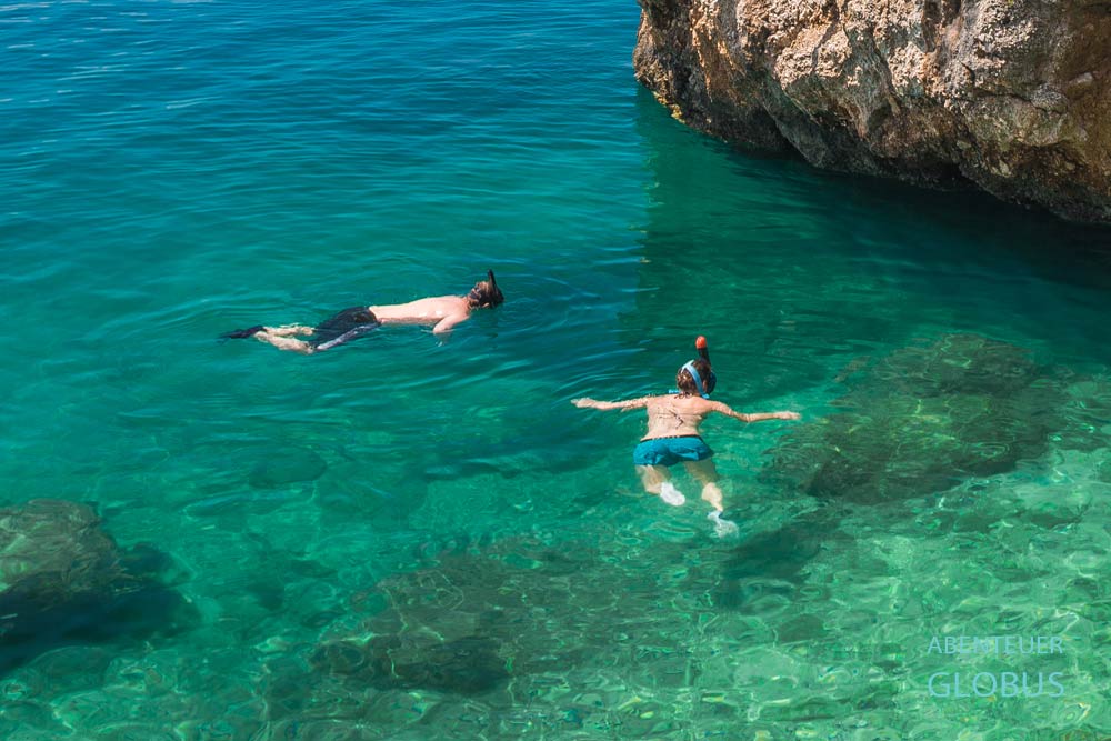 Wasseraktivitäten auf Phu Quoc: Schwimmen und Schnorcheln