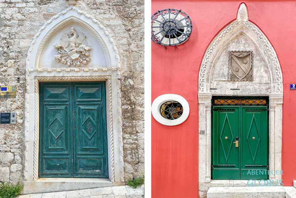 Sibenik: Türen in der Altstadt