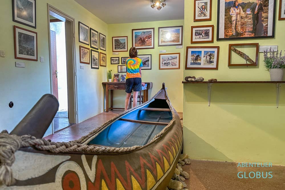 Straigrad-Paklenica: Winnetou Museum mit Original-Kanu