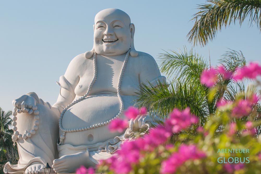 Ausflug von Chau Doc: Maitreya Buddha am Berg Sam 