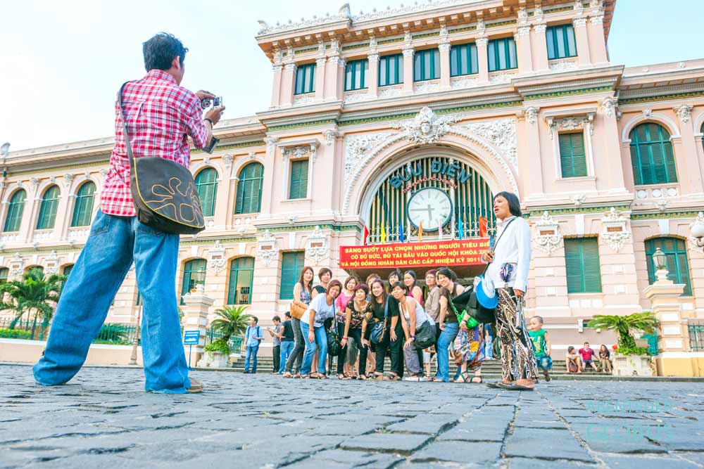 Hauptpostamt (Saigon Central Post Office) in Ho-Chi-Minh-Stadt