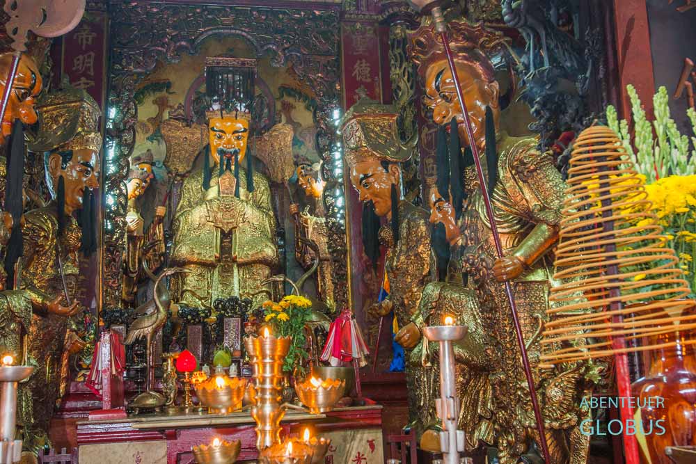 Ho Chi Minh City: Pagode des Jadekaisers, auch Chua Ngoc Hoang und Phuoc Hai Tu