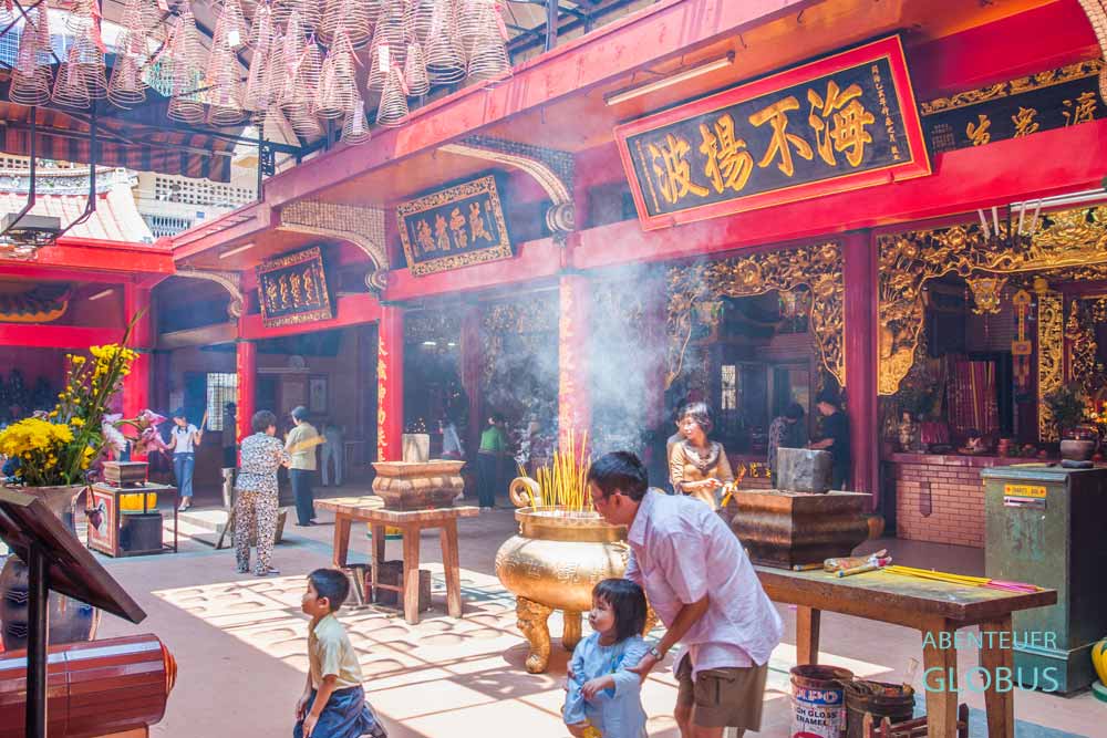 Quan Am Pagode, auch Chua On Lang Pagode in Chinatown Cholon