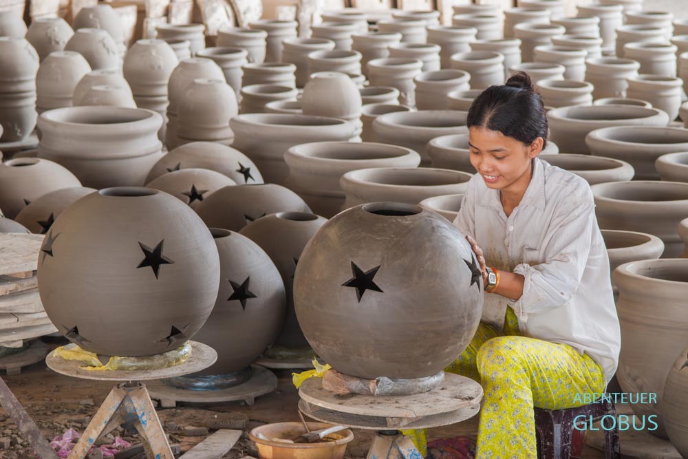 Bootsausflug von Can Tho in das Mekong Delta: Besuch bei einer Töpferei