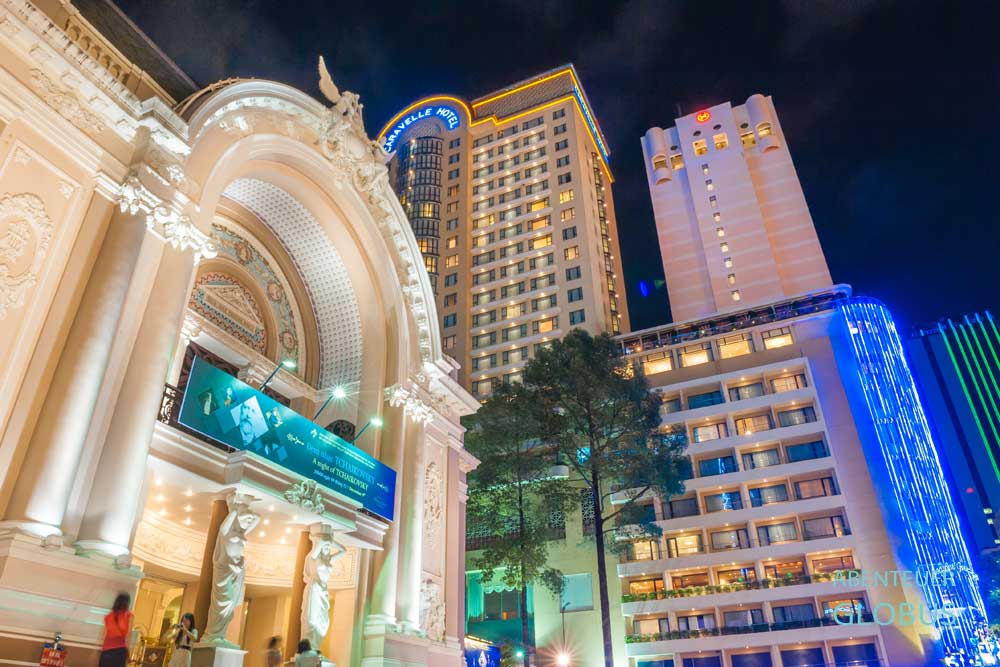 Ho Chi Minh City: Stadttheater und Hotels