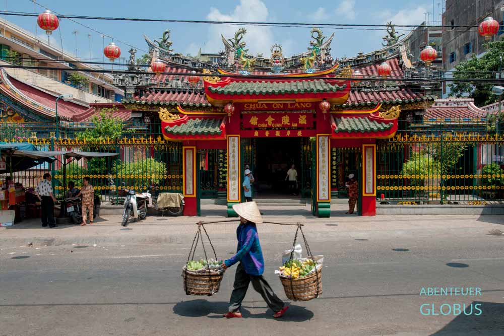 Chinatown Cholon: Quan Am Pagode, auch Chua On Lang Pagode