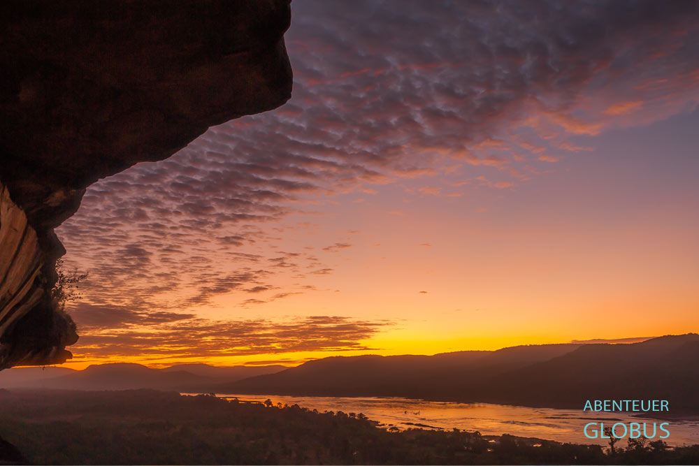 Wolkenbildung zur Regenzeit im Juli