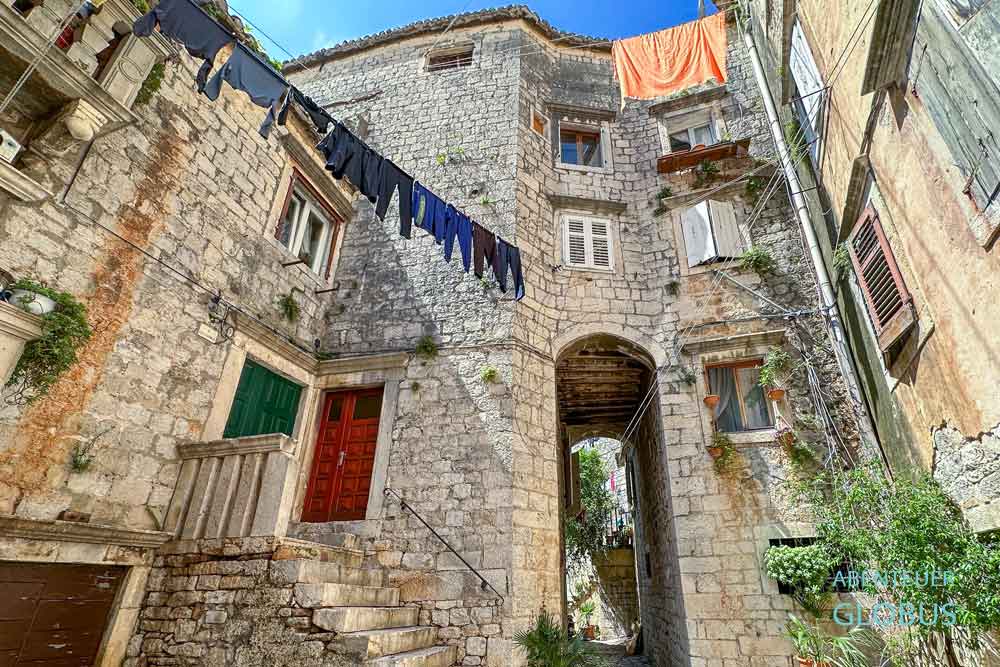 Altstadt von Trogir: Innenhof