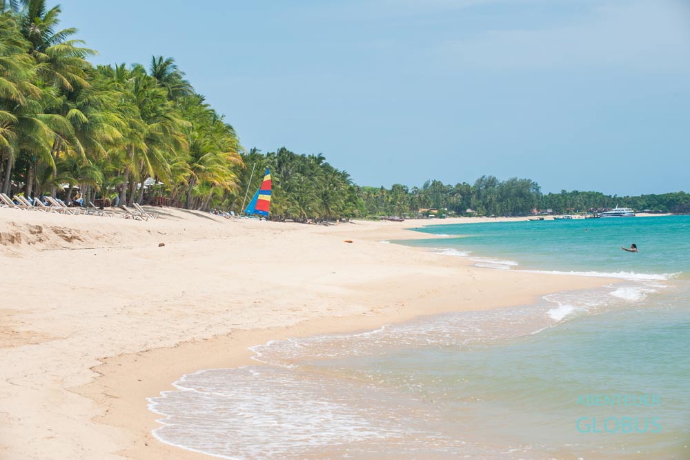 Mae Nam Beach auf Koh Samui 