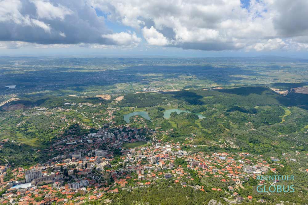 Ausflug von Tirana nach Kruja: Blick vom Berg Kruja
