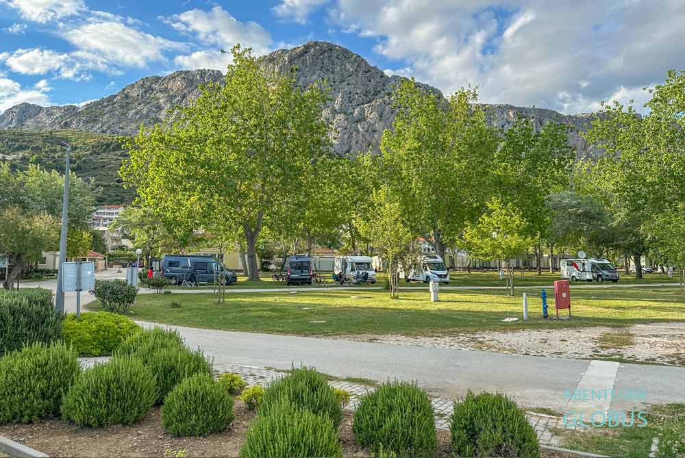 Campingplatz in Omis: Camp Galeb 