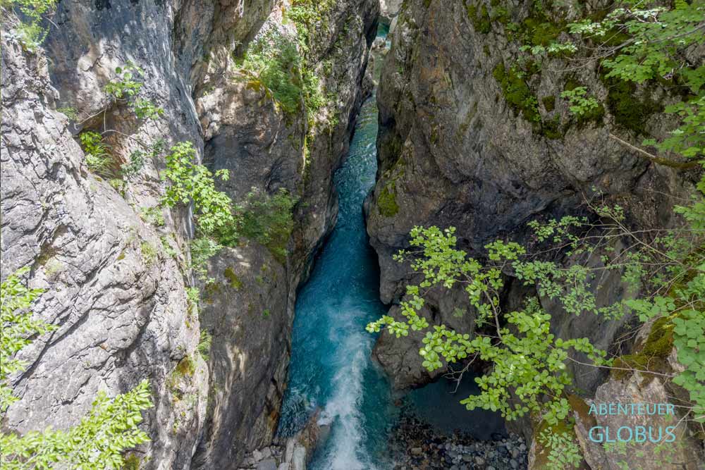 Attraktion in Theth: Grunas Canyon 