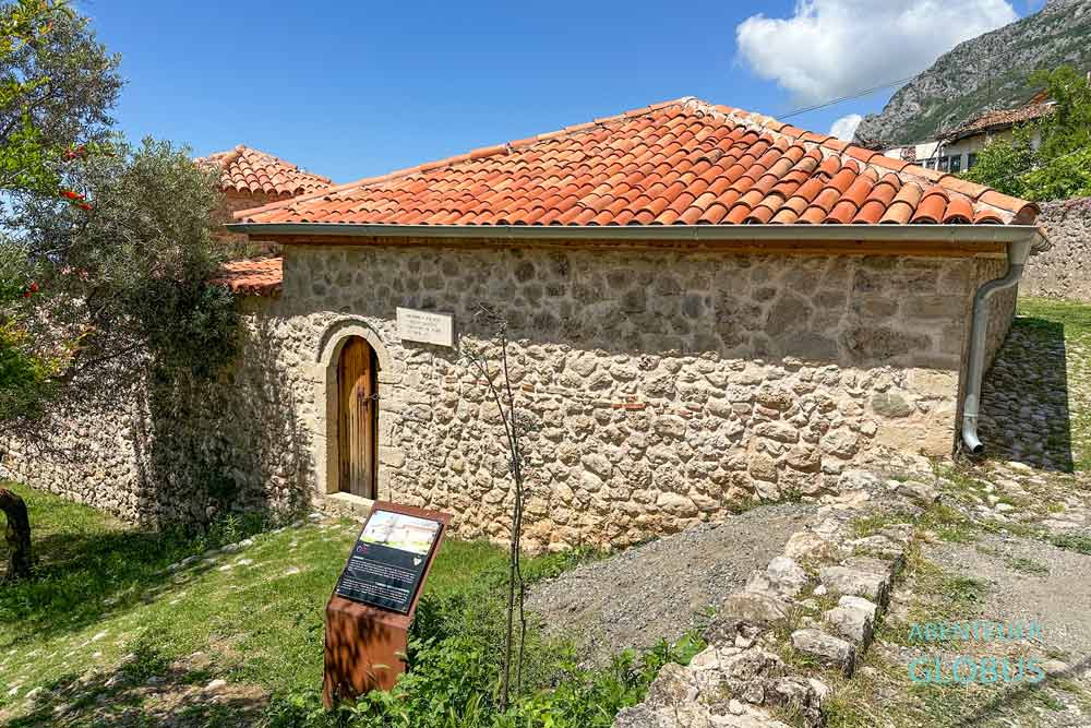 Burg Kruja: Hamam, auch Hammam, ein Badehaus aus der Osmanischen Zeit