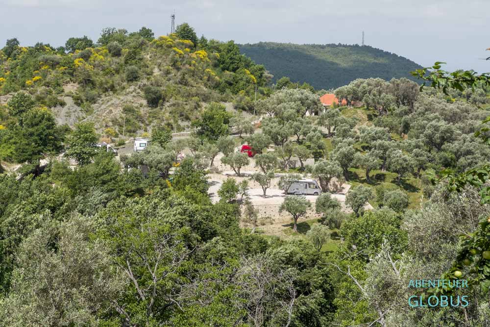 Campingplatz in Kruja: Mali Camping Kruja