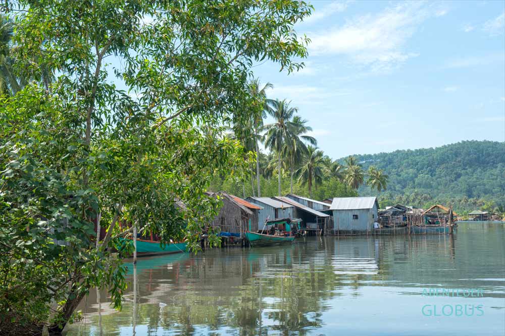 Fischerdorf Prek Svay auf der Insel Koh Rong