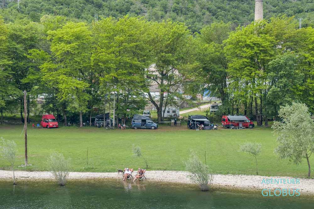 Campingplatz Auto Camp Rijeka Crnojevica am Fluss Crnojevica