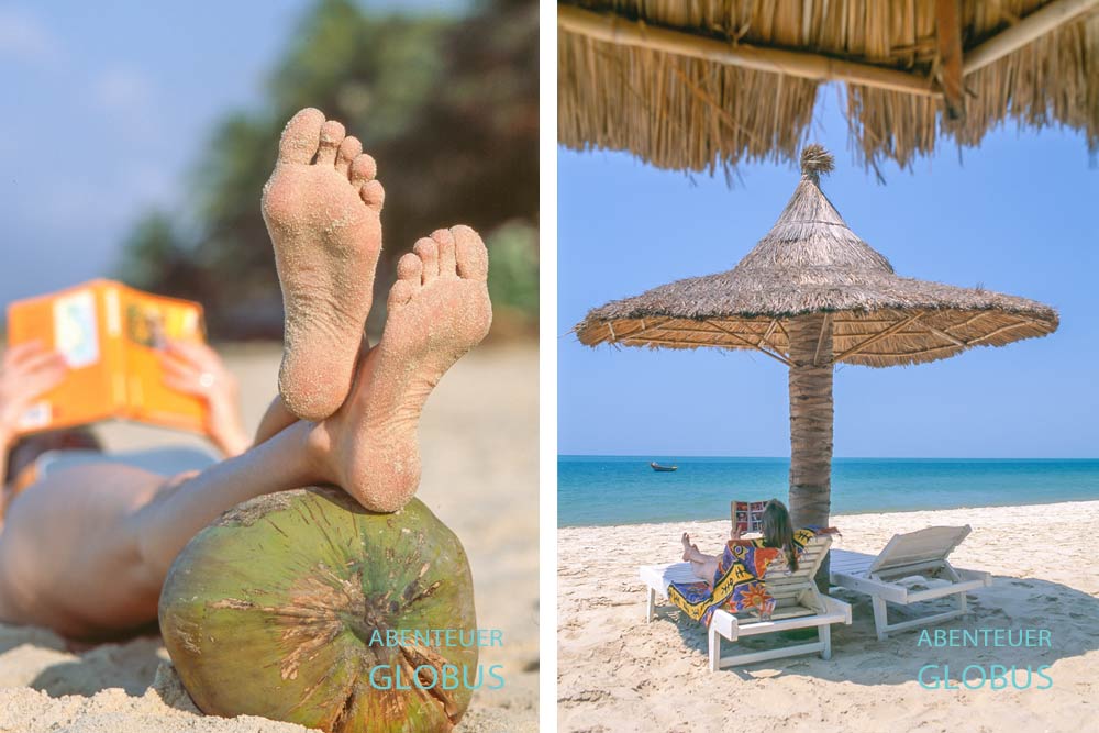 Sandfliegen oder auch Sandmücken auf Koh Rong sind sehr verbreitet.